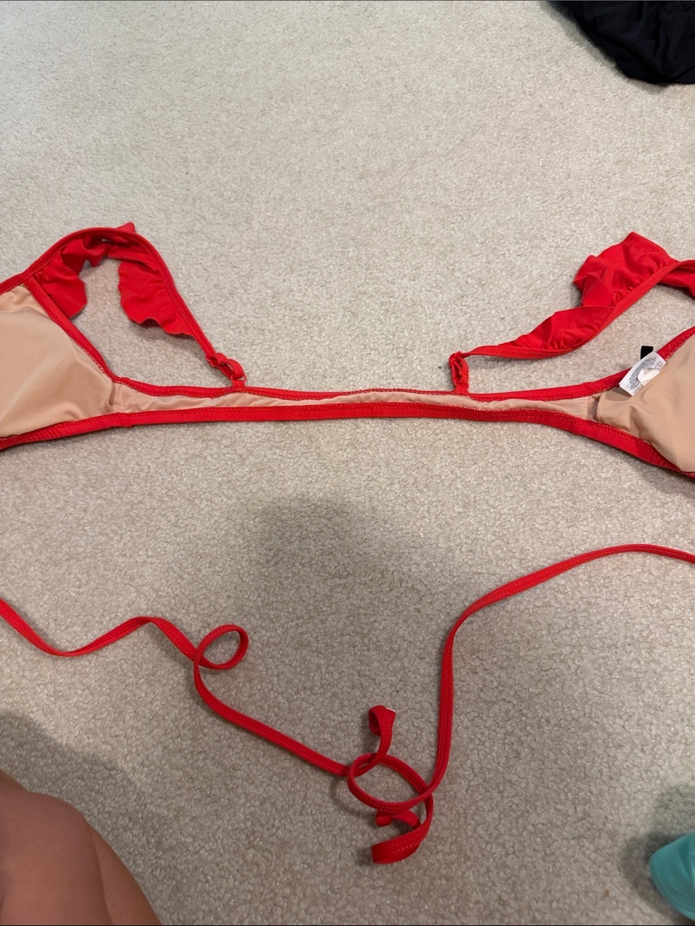 Jcrew red bikini top - Picture 5 of 5